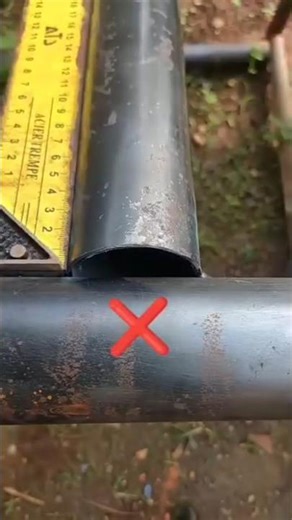 Smart Method for Perfect Round Pipe T-Joint Welding