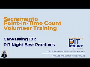 Module 2: Canvassing 101 - PIT Night Best Practices