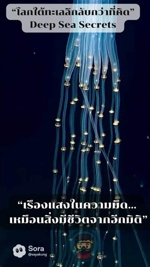 Siphonophore: สิ่งมีชีวิตยาวที่สุดในโลก ยาวกว่าไดโนเสาร์! |Deep Sea Secrets EP : 25 #shorts