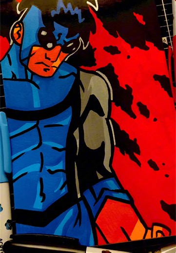 Drawing Invincible with Markers: A Step-by-Step Guide