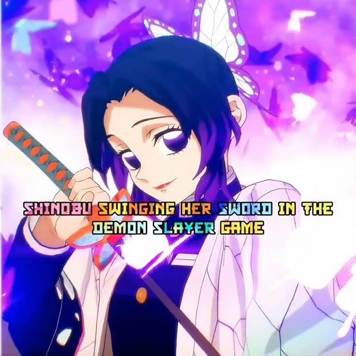 Shinobu sword skills 🦋#demonslayer #kny #kimetsunoyaiba #tanjiro #nezuko