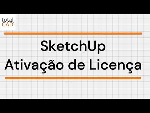 Ativação de Licença SketchUp