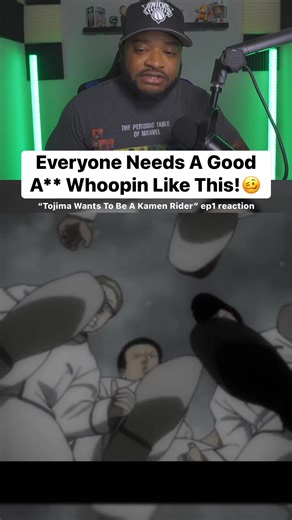 Type of beat’n like this builds character! #nerd #nerdlife #anime #manga #comics #tojimawantstobeakamenrider | Bminustv