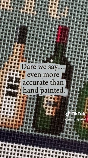 Accurate Needlepoint Canvas with StitchPerfect™ Technology