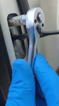 Toyota Tundra Door Stop Repair #toyota #tundra #diy #carsofyoutube #autoglassadventures