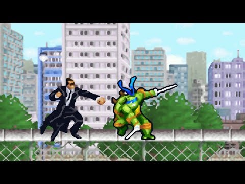 TMNT 3: Mutant Nightmare DS - Part 2 - Leo playthrough [4K]