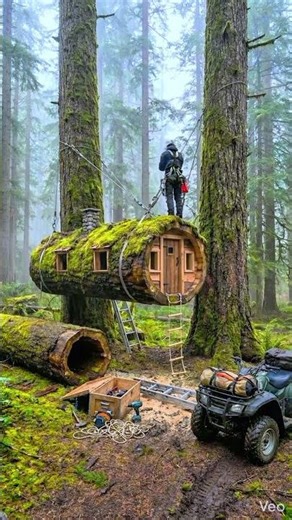 🌲 Hidden Forest Shelter – A Secret Wilderness Spot