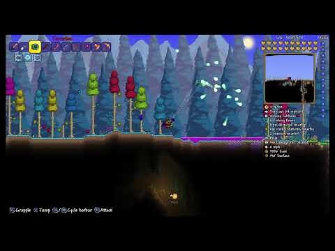 Terraria tutorial. How to use a yoyo glove