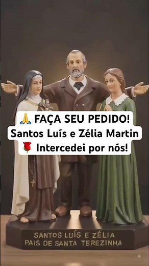 Make your request! Powerful Prayer to Saints Louis and Zélie Martin | Parents of Saint Thérèse🌹#p...