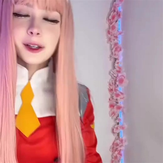 Cosplay of Zero Two from Darling in the Franxx