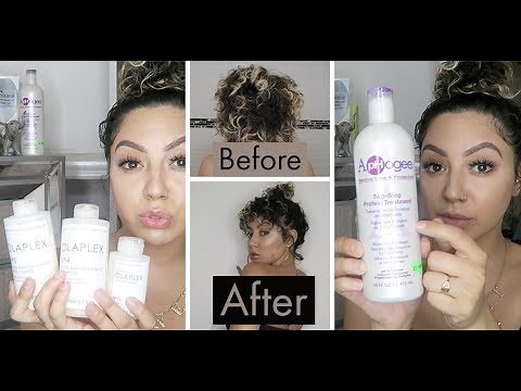 Olaplex Before & After OR Aphogee !? on natural/damaged hair