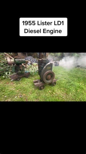 1955 Lister LD1 Diesel Engine Overview