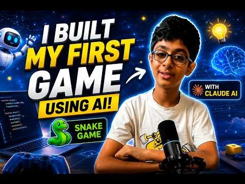 🐍 I Built My First Game Using AI! | Snake Game | That AI Kid