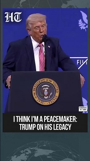 Trump Doubles Down On 'Peacemaker' Claim Despite Ongoing Conflicts | #shorts