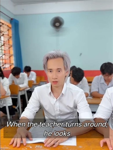 Sneaking Into Class Gone Wrong! 🗑️🤣 #shorts #shortsfeed #funny #viral #video