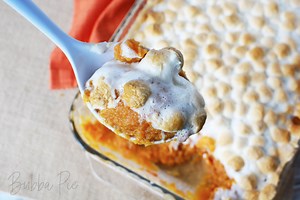 Easy Sweet Potato Casserole Recipe - BubbaPie