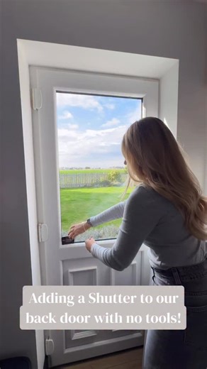 Small space, big difference! 🙌🏻 Our Perfect Fit Shutters can also be added to doors for an instant touch of both style and privacy. Our shutters clip right in and require zero tools or drilling - the ideal quick DIY🏡 Blinds | Perfect Fit Shutters . . #easydiy #nodrillblinds #perfectfitblinds #homemakeover #newbuildhome #blinds #homeinspo #interiordesign #shutters #perfectfitshutters #plantationshutters #homediy #ukhomes #ukhomestyle #windowshutters | Direct Order Blinds