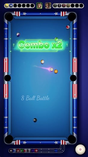 Grab your cue! Sink the 8-ball, rule the table! This Christmas, hit big wins with our new pool game！
