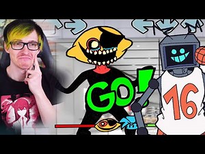 Friday night funkin' but the lemon demon ain't got no iphone & Hex Mod Full Week Update