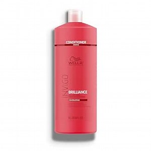 Wella Professionals Invigo Brilliance Conditioner | For Fine/Normal Colored Hair | Intense Color Protection & Maintains Vibrancy | Formulated with Lime Caviar