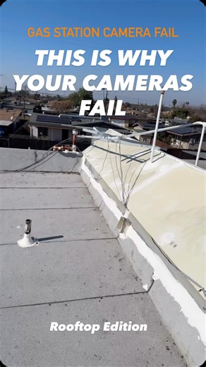 @packt.technologies on Instagram: "They asked why the cameras kept going offline… One look at the roof and I was like, “Ah. Mystery solved.” 😅 A little sun, a little rain, and these cables tapped out. A clean install = a reliable camera system."