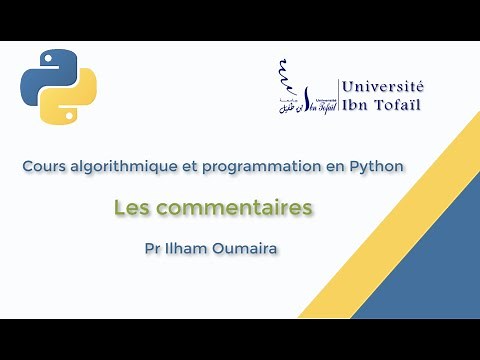 7 - Les commentaires en python