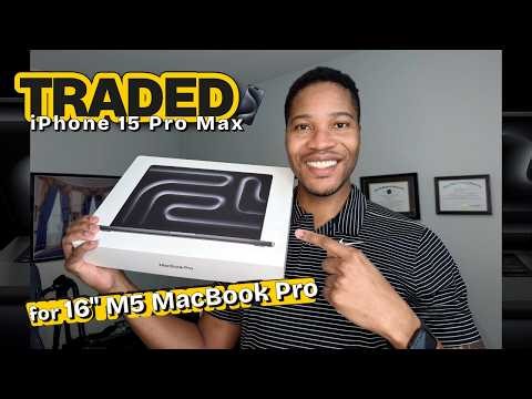 Unboxing 16" MacBook Pro With M5 Pro Chip and Speed Test!