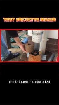 Test Briquette Maker SHORT