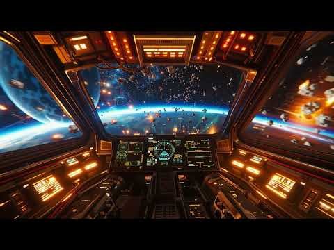 Deep Orbit Drift 🌌 5 Min Lo-Fi Cockpit Loop | Study, Focus & Relax