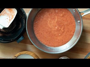 Rosemary Plum Sauce Recipe (AKA Plum Coulis) - Eat Simple Food