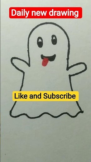 Halloween Special 👻 Easy Drawing | Spooky Art Tutorial 🎃🔥 #shorts #dublagem