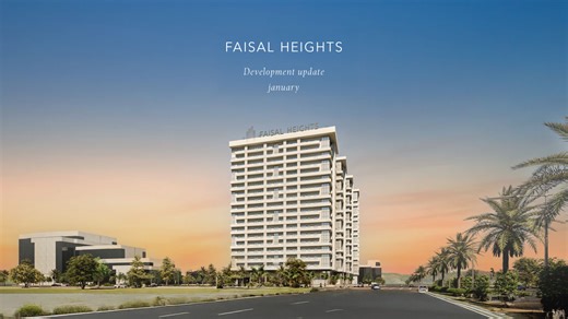 January Development Update: At Faisal Heights, excavation, leveling, dressing, base course, and lean concrete works are almost completed, and raft foundation work is progressing rapidly. #FaisalTownGroup #FaisalHeights | Faisal Town