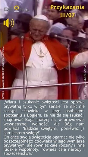 Jan Paweł II - Przykazanie III-07