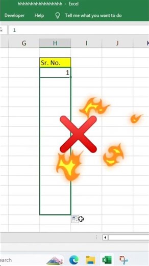 Serial Number New Tricks #excel #serialnumber #sequence #shorts