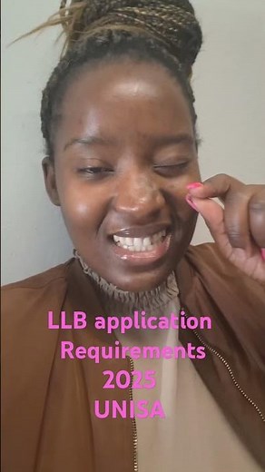 Admission requirements LLB at UNISA #southafricanyoutuber #lawschool #unisa