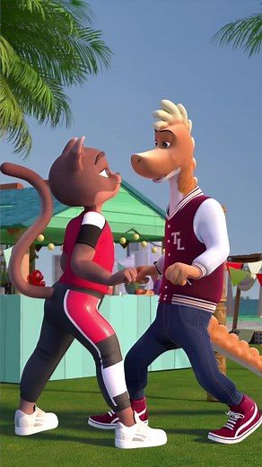 Animated Dance Characters in a Colorful 2020 Video
