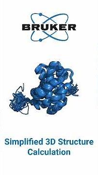 Simplified 3D Structure Calculation | Bruker NMRtist