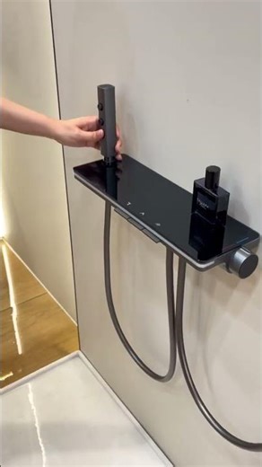 Next-Level Shower Experience! 🔥 Smart LED Waterfall Shower Set Unboxing & Demo