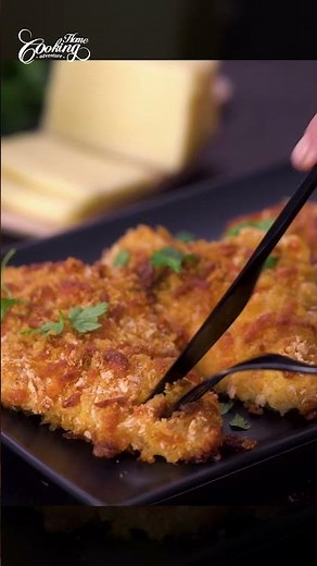 Crispy Cheddar Panko Chicken Recipe!