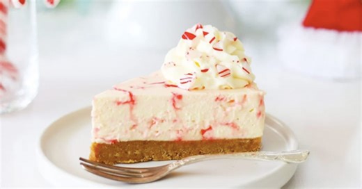 How To Make This Perfect No-Bake Christmas Candy Cane Cheesecake Recipe
