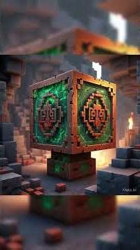 Blok Exposed Chiseled Copper di Minecraft tapi Versi AI! #shorts