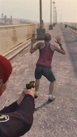 Fire warrior city, police arrest person trying to impersonate the police. #lspdfr #GTAV