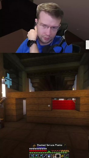 graf i łuk na górze #qsmp #minecraft #graf @Graf (Rysiu) @QSMP