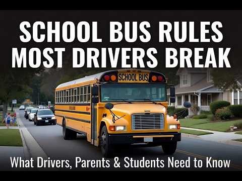 School Bus Safety and Regulations Every Driver, Parent, and Student Should Know