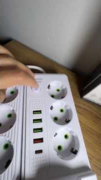 Wireless charging power outlet #plug #powerplug #poweroutlet