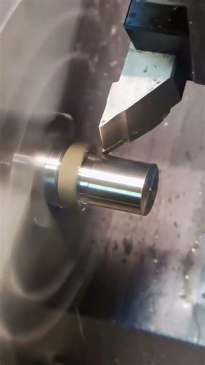 Mill-Turn Machining of a Stepped Shaft #cnc #cnclathe #lathemachine #machinetools #milling #turning