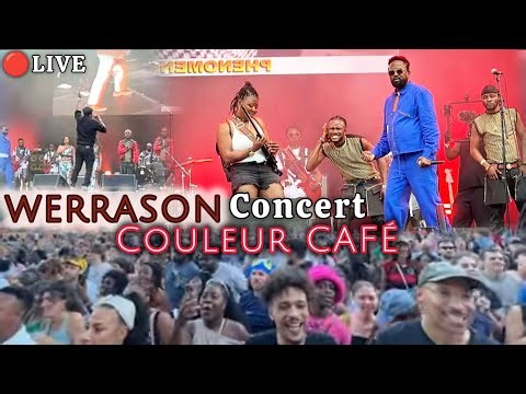🔴 WERRASON CONCERT COULEUR CAFÉ PLEIN À CRAQUÉ