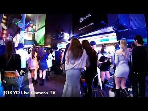 【LIVE】2023_GW渋谷のクラブ街・ラブホテル街 渋谷スクランブル交差点ライブカメラ / Shibuya Scramble Crossing Live Camera 5/06 01