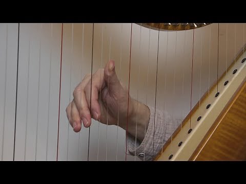 Fundamental exercises on the harp - 4 finger exercise. Harp Tuesday ep. 121