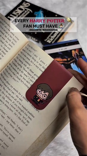 Love Harry Potter?慄‍♀️✨ Our Chibi Magnetic Bookmarks are calling your name!  Keep your place in any spellbook (or textbook) with this adorable set of 9. Get yours today at One O'Clock.in! | OneOclock Store | Facebook